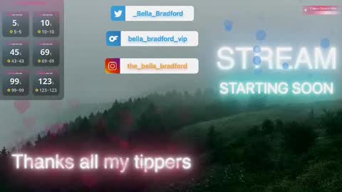 Snapshot of bella_bradford chatting on 10.29.25 Bella Bradford online show from 10.29.25