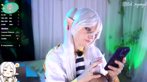 In instagran bel myangel online show from 03.31.26