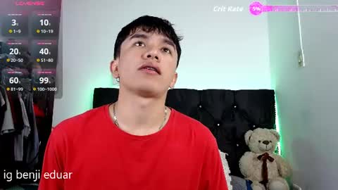 Snapshot of benji_hoter chatting on 07.12.26 Benji Hoter online show from 07.12.26