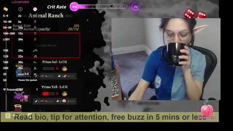 Bex Black online show from 02.22.26