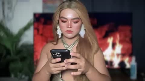 Snapshot of blackbarbiechantalxvx chatting on 02.02.25 blackbarbiechantalxvx online show from 02.02.25