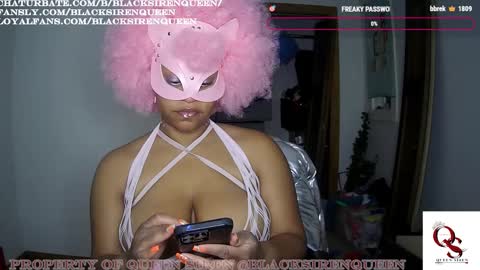 Snapshot of blacksirenqueen chatting on 10.02.25 Queen Siren online show from 10.02.25