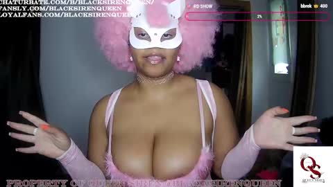 Snapshot of blacksirenqueen chatting on 10.08.25 Queen Siren online show from 10.08.25