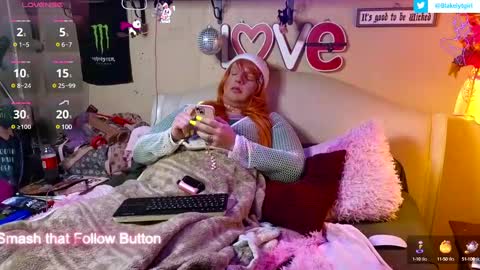 Snapshot of blakelytgirl chatting on 02.15.25 Blakely Morningstar online show from 02.15.25