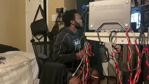 Snapshot of blakjag chatting on 09.21.25 Blackjag00 online show from 09.21.25