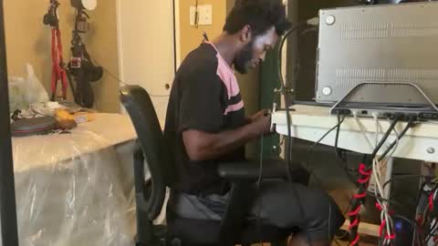 Snapshot of blakjag chatting on 10.08.25 Blackjag00 online show from 10.08.25