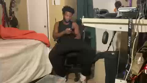 Snapshot of blakjag chatting on 10.15.25 Blackjag00 online show from 10.15.25