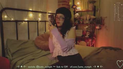   Im Nym  Justa nymph on twitter and IG online show from 02.10.26