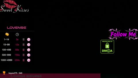 bonnie lam  hello welcome to my room I hope you have fun and you can reach your maximum pleasure here with me online show from 02.03.25