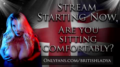 Snapshot of britishladya chatting on 01.24.25 Lady Annabelle Montgomery online show from 01.24.25