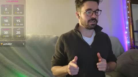 Snapshot of britishpoet chatting on 11.20.25 Callum online show from 11.20.25