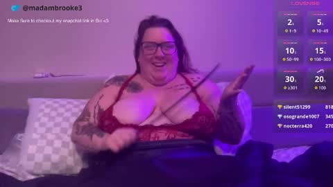 Madam Brooke online show from 10.06.25
