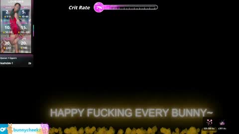 Tokki  bunny  online show from 04.10.26