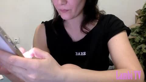 Snapshot of caffeinated_lamb chatting on 12.25.24 Lamb online show from 12.25.24
