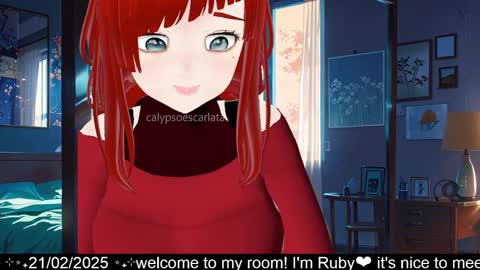 Snapshot of calypsoescarlata chatting on 02.21.25 calypsoescarlata online show from 02.21.25