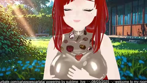 Snapshot of calypsoescarlata chatting on 03.08.25 calypsoescarlata online show from 03.08.25