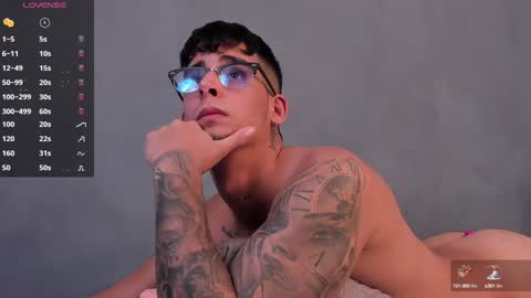 Snapshot of camilo_ospina_ chatting on 01.14.25 INDEPENDENT MODEL online show from 01.14.25