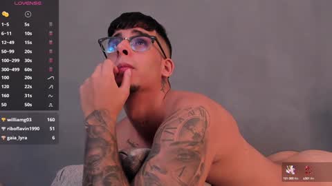 Snapshot of camilo_ospina_ chatting on 01.18.25 INDEPENDENT MODEL online show from 01.18.25