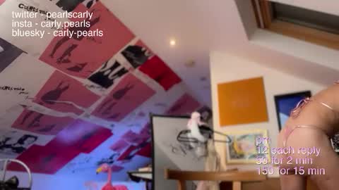 Carly Pearls online show from 09.15.25