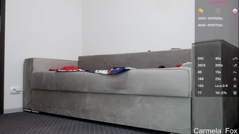 Snapshot of carmela_fox chatting on 01.17.26 Carmela online show from 01.17.26