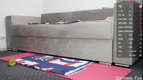 Snapshot of carmela_fox chatting on 02.11.26 Carmela online show from 02.11.26