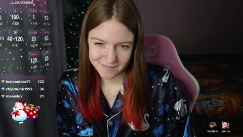 Snapshot of cassiejuice chatting on 12.25.24 Cassie online show from 12.25.24