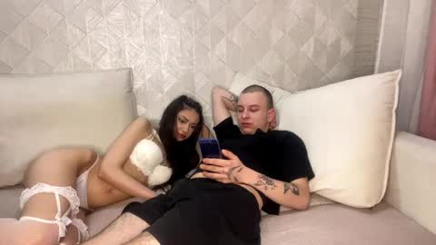 Snapshot of charmsexycouple chatting on 04.18.26 Vin and Katie online show from 04.18.26
