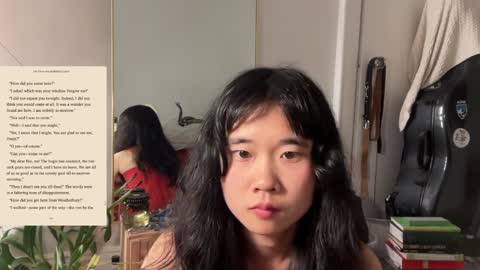 Snapshot of chiloschista chatting on 02.05.25 judith online show from 02.05.25