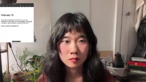 Snapshot of chiloschista chatting on 02.11.25 judith online show from 02.11.25