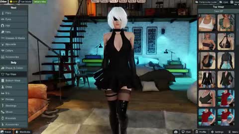 Snapshot of chloe3dx chatting on 11.04.25 Chloe online show from 11.04.25