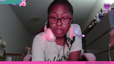 Snapshot of cocobabyyyy chatting on 01.24.25 Cocobabyyyy online show from 01.24.25