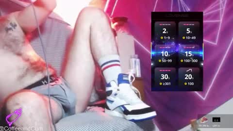 CoffeeandCum online show from 10.23.25