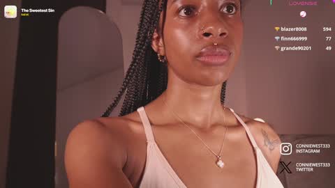 Snapshot of connie_west0 chatting on 01.09.25 independent model online show from 01.09.25