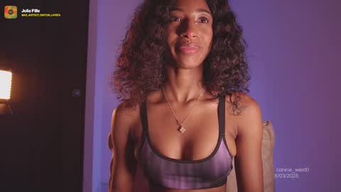 Snapshot of connie_west0 chatting on 03.07.25 independent model online show from 03.07.25