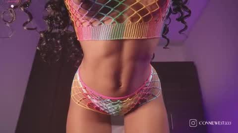 Snapshot of connie_west0 chatting on 10.04.25 independent model online show from 10.04.25