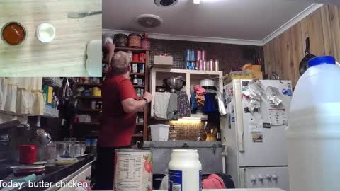 Snapshot of cookieliquor chatting on 03.10.25 Cookie - I do cooking streams occasionally. Next stream  online show from 03.10.25