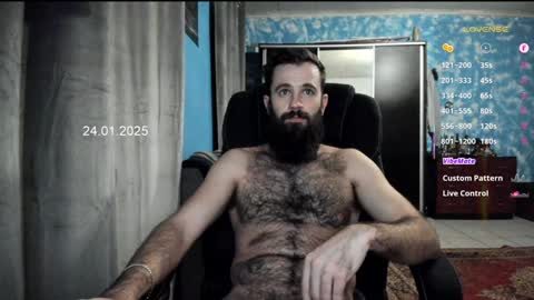 Snapshot of crissstud chatting on 01.24.25 Criss online show from 01.24.25