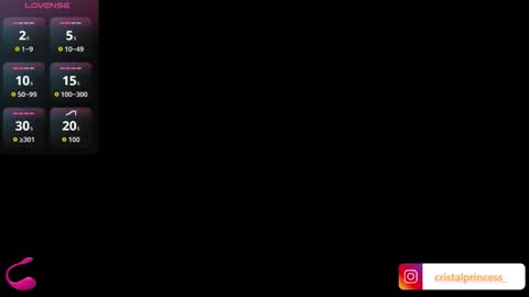 Cristal  online show from 09.27.25