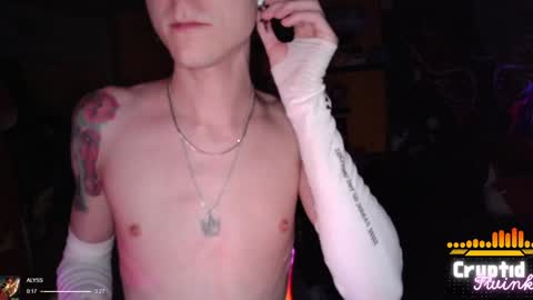 CryptidTwink online show from 12.11.24