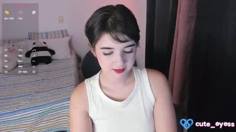 Snapshot of cute_eyess chatting on 02.22.25 Cute online show from 02.22.25
