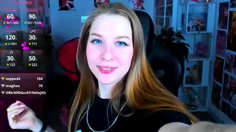 Snapshot of cutemousee chatting on 02.09.25 Rina online show from 02.09.25