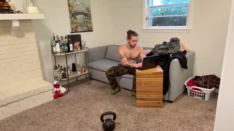 Snapshot of daddydaydrinkz chatting on 12.14.24 DaddydayDrinkz online show from 12.14.24