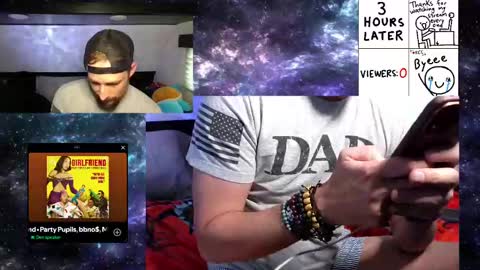 Snapshot of dadgoeswild chatting on 12.30.24 DadGoesWild online show from 12.30.24