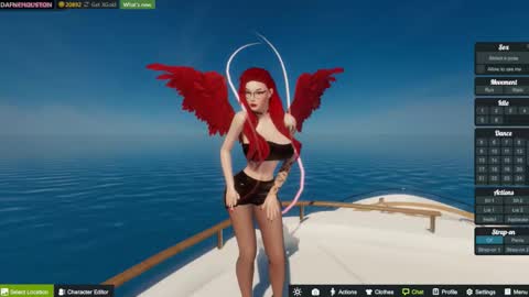 Snapshot of dafne_houston chatting on 09.24.25 DAFNE online show from 09.24.25