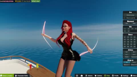 Snapshot of dafne_houston chatting on 09.25.25 DAFNE online show from 09.25.25