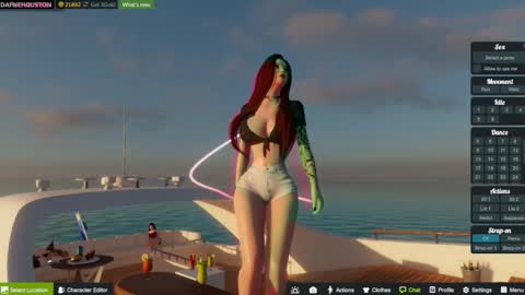 Snapshot of dafne_houston chatting on 10.09.25 DAFNE online show from 10.09.25