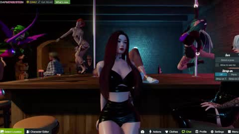 Snapshot of dafne_houston chatting on 10.14.25 DAFNE online show from 10.14.25
