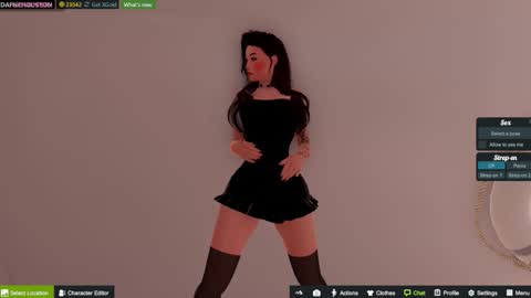 Snapshot of dafne_houston chatting on 10.19.25 DAFNE online show from 10.19.25