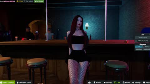 Snapshot of dafne_houston chatting on 10.20.25 DAFNE online show from 10.20.25