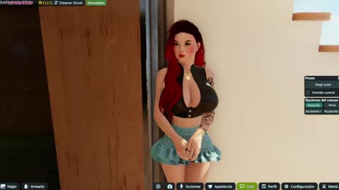 Snapshot of dafne_houston chatting on 05.08.26 DAFNE online show from 05.08.26